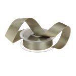 Double-sided satin ribbon for packaging and decoration, Satin ribbon made in France